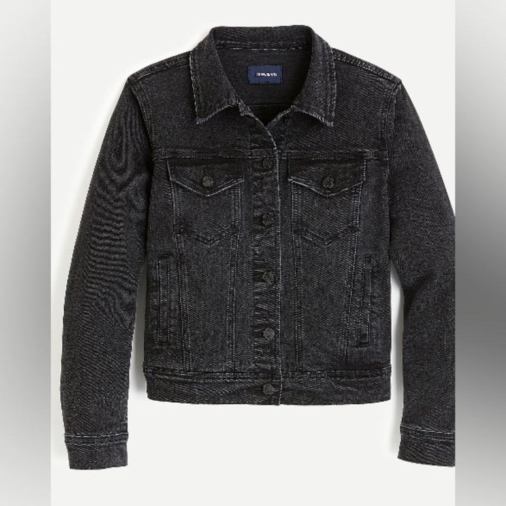 J Crew Cropped Denim Jacket